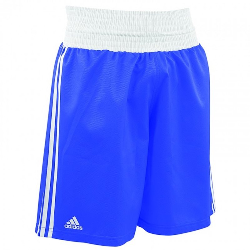 Adidas Adidas Amateur Boksbroek Vechtsportbroek Blauw Wit