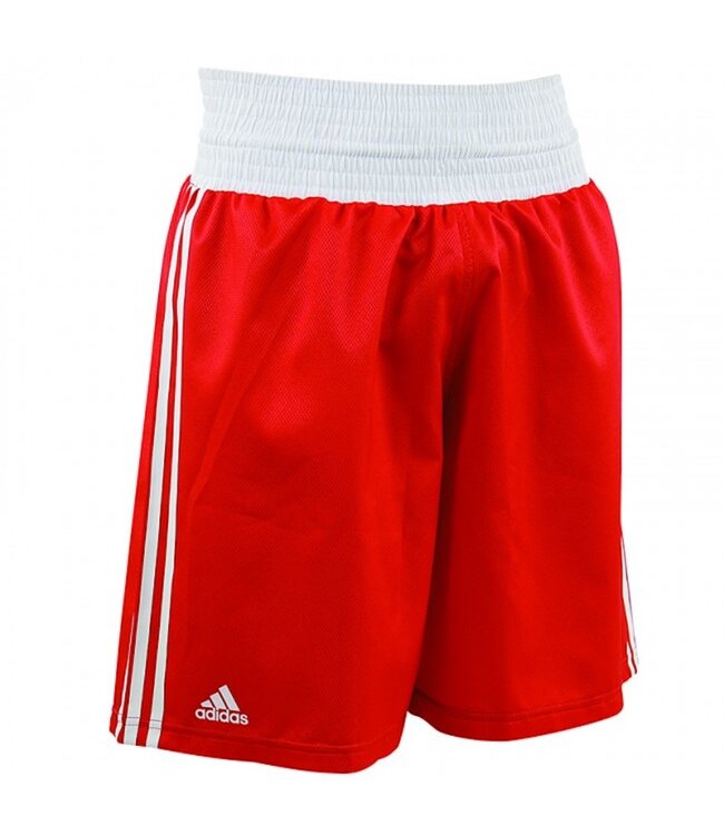 Adidas Amateur Boxing Shorts Red White