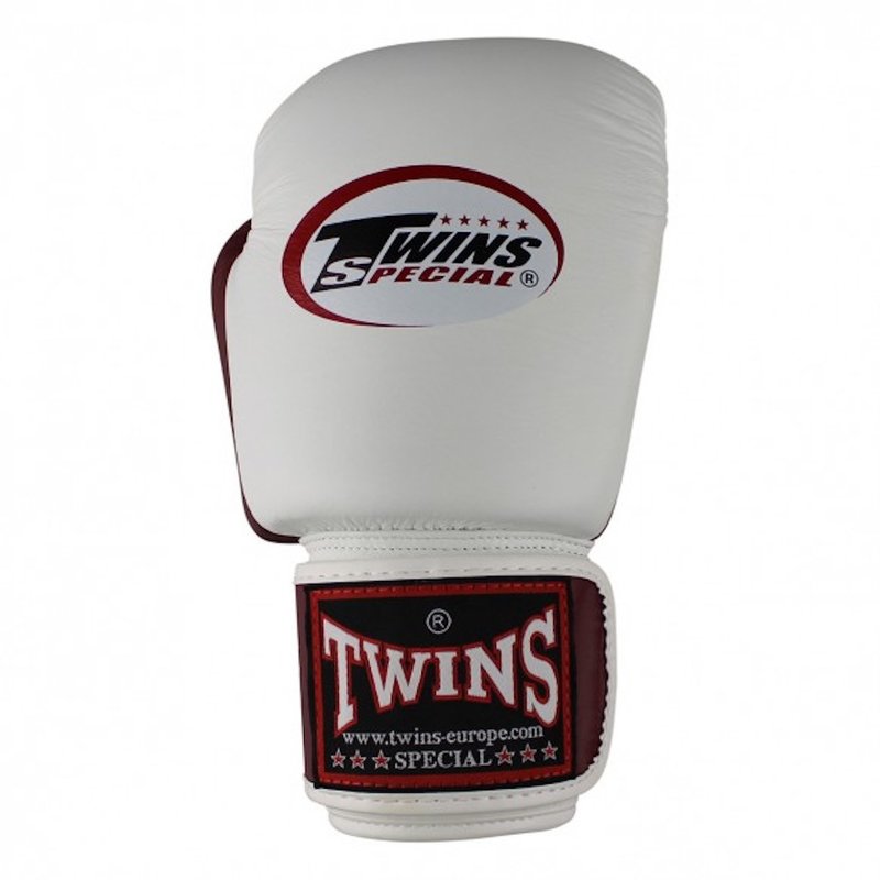 Twins Special Twins (Kick)Boxing Gloves BGVL 3 White Wine Red