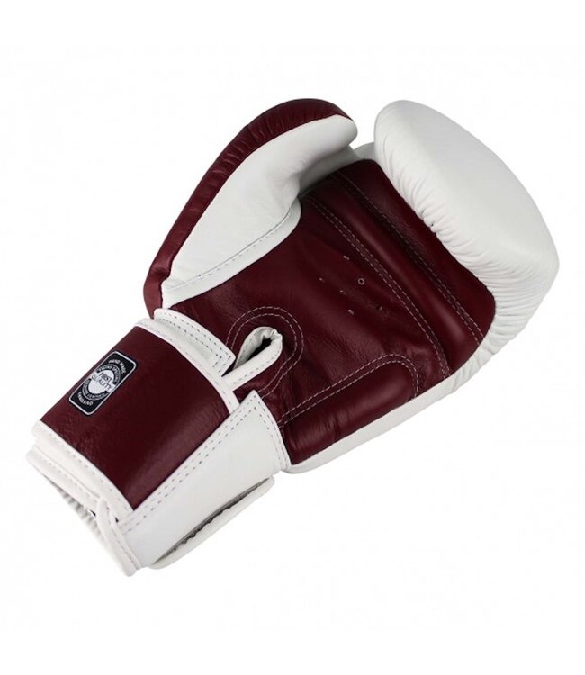 Twins Kickboxhandschuhe BGVL 3 Weiß Wein Rot