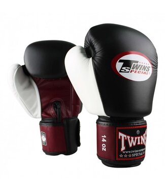 Twins Special Twins (Kick)Boxhandschuhe BGVL 4 Schwarz Rot Weiss