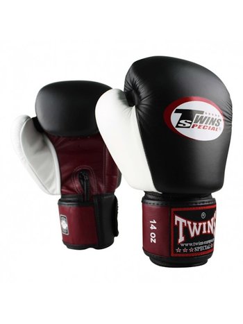 Twins Special Twins Kickboxing Gloves BGVL 4 Black Red White