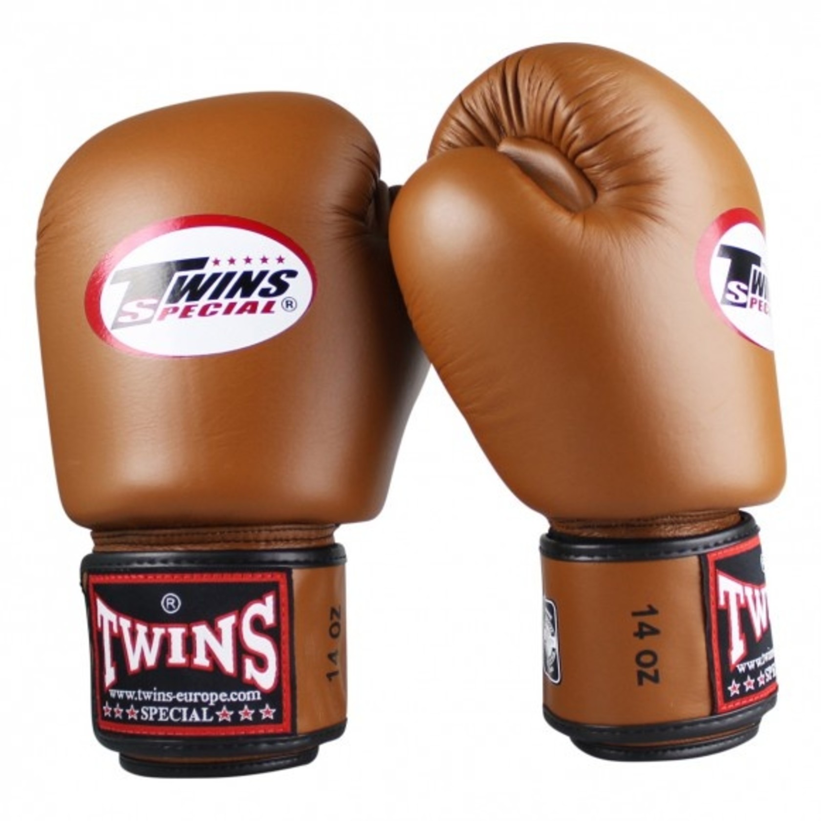 Twins Retro Brown Boxing Gloves Twins special Fight Gear FIGHTWEAR