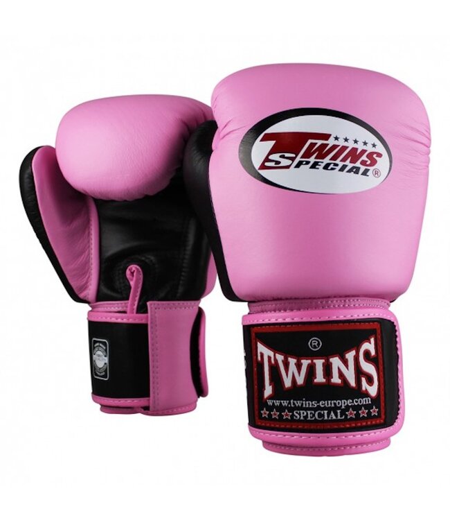 Twins Special Twins BGVL 3 Boxing Gloves Pink Black by Twins Fight Gear