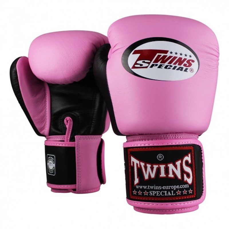 Twins Special Twins BGVL 3 Boxing Gloves Pink Black by Twins Fight Gear