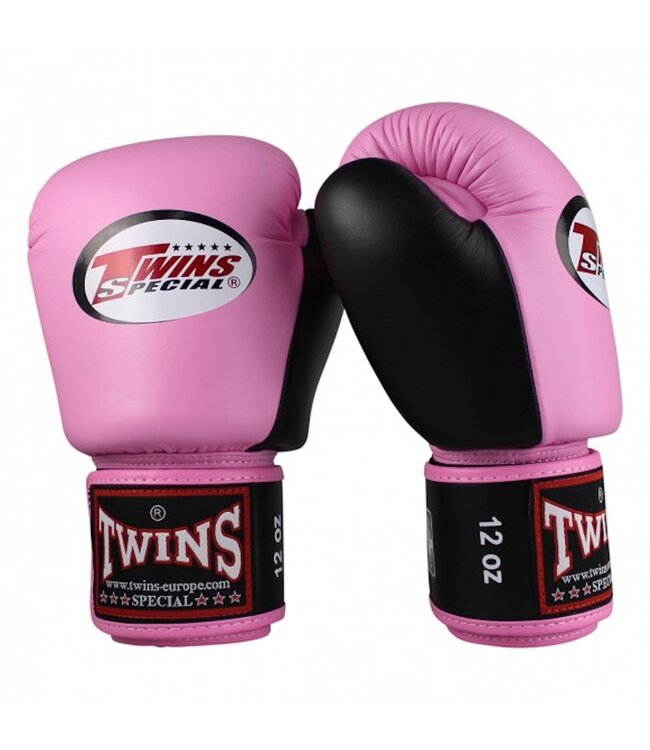 Twins Special BGVL3 Leren Bokshandschoenen – Pink/Black – Boksen, Kickboksen & Muay Thai