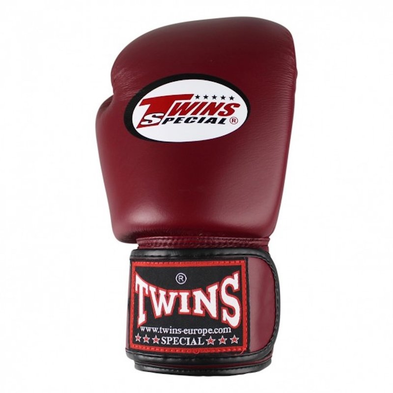 Twins Special Twins BGVL 3 Boxing Gloves Wine Red Kickboxing Gloves