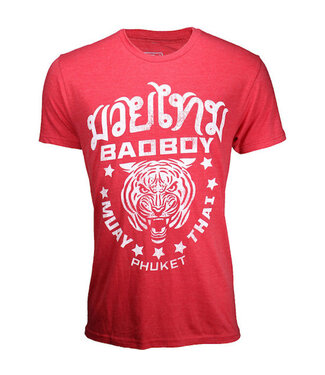 Bad Boy Phuket Muay Thai T-shirt Rood