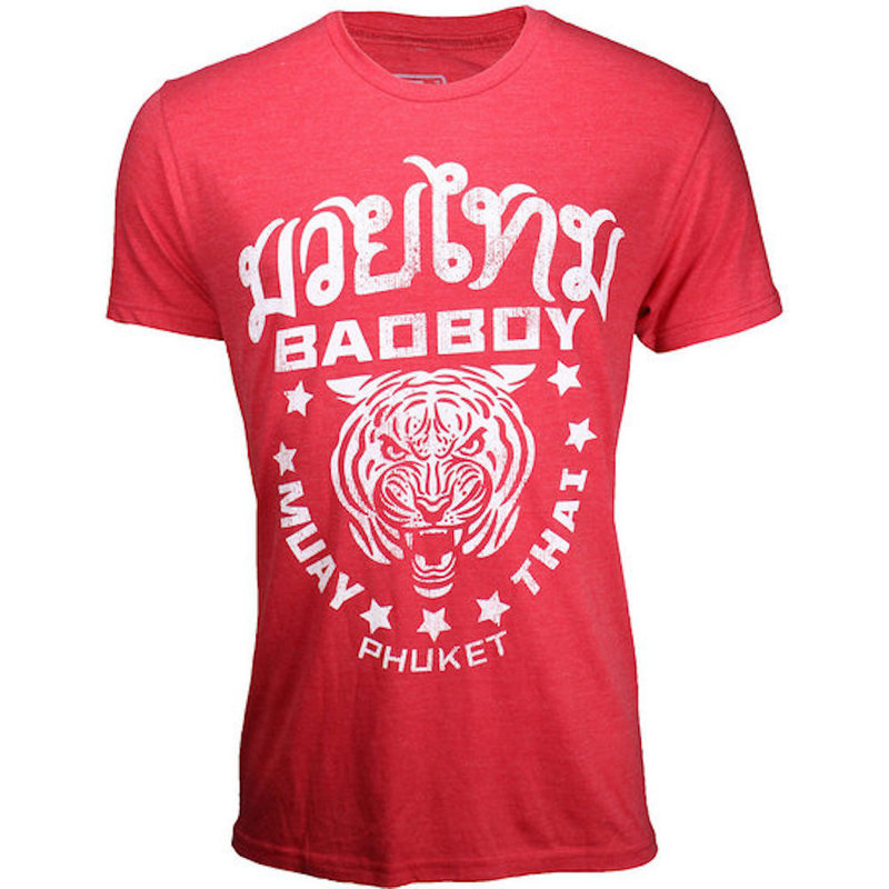 Bad Boy Bad Boy Phuket Muay Thai T-shirt Rood