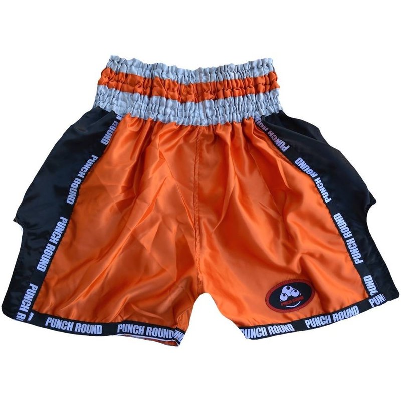 PunchR™  Punch Round™ Kickboks Broekje Muay Thai Oranje