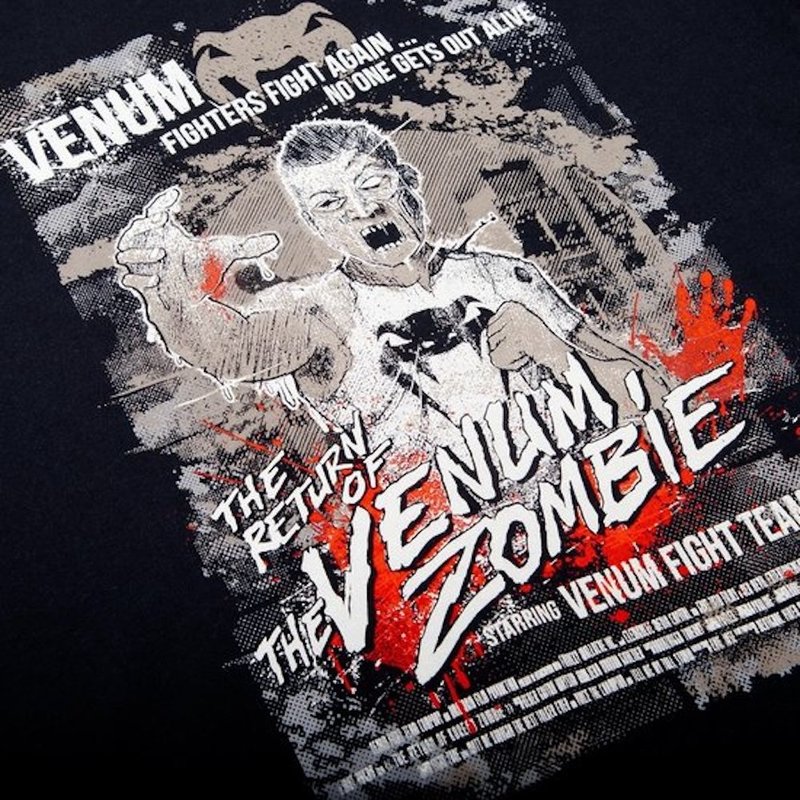 Venum Venum Clothing Zombie Return T Shirt Black Venum Martial Arts Store