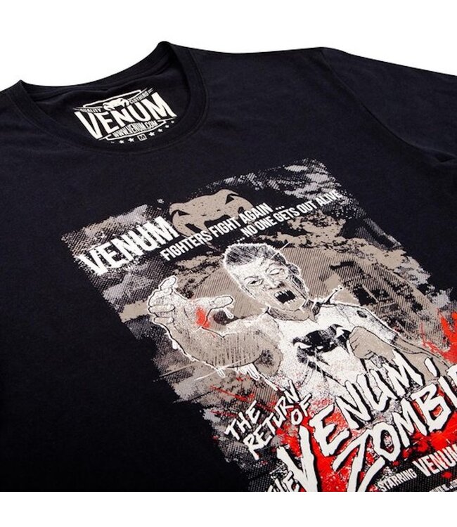Venum Clothing Zombie Return T Shirt Black Venum Martial Arts Store