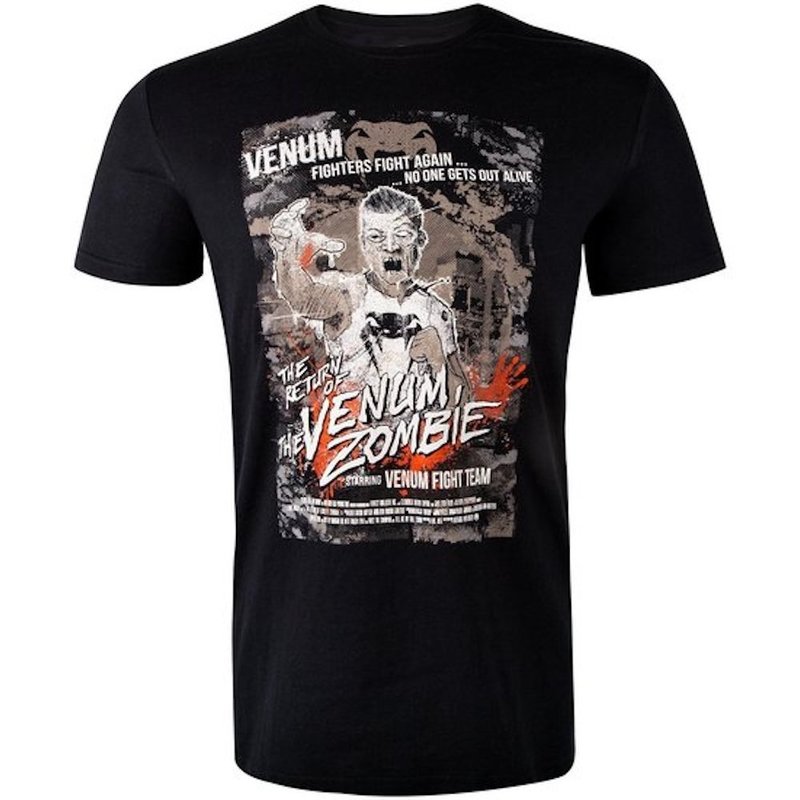 Venum Venum Clothing Zombie Return T Shirt Black Venum Martial Arts Store