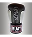 MUAY® MUAY Premium Boxhandschuhe aus Leder Schwarz Silber