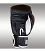 MUAY Premium Leather Boxing Gloves Black Silver - Copy