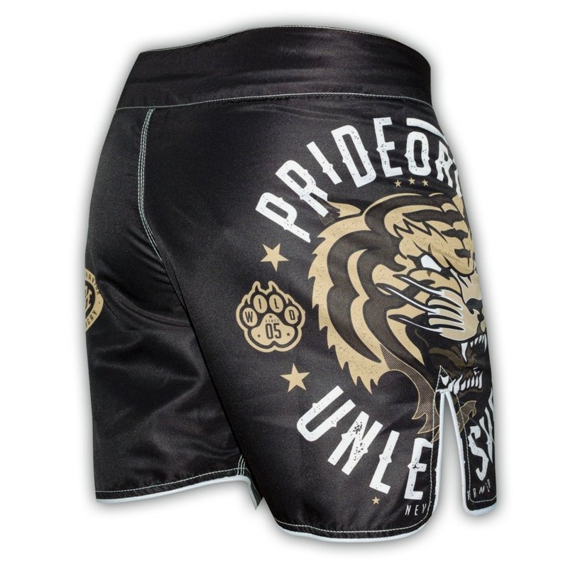 Pride or Die PRiDE oder DiE Fight Short Unleashed Black