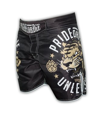 PRiDEorDiE PRiDE or DiE Fight Short Unleashed Black