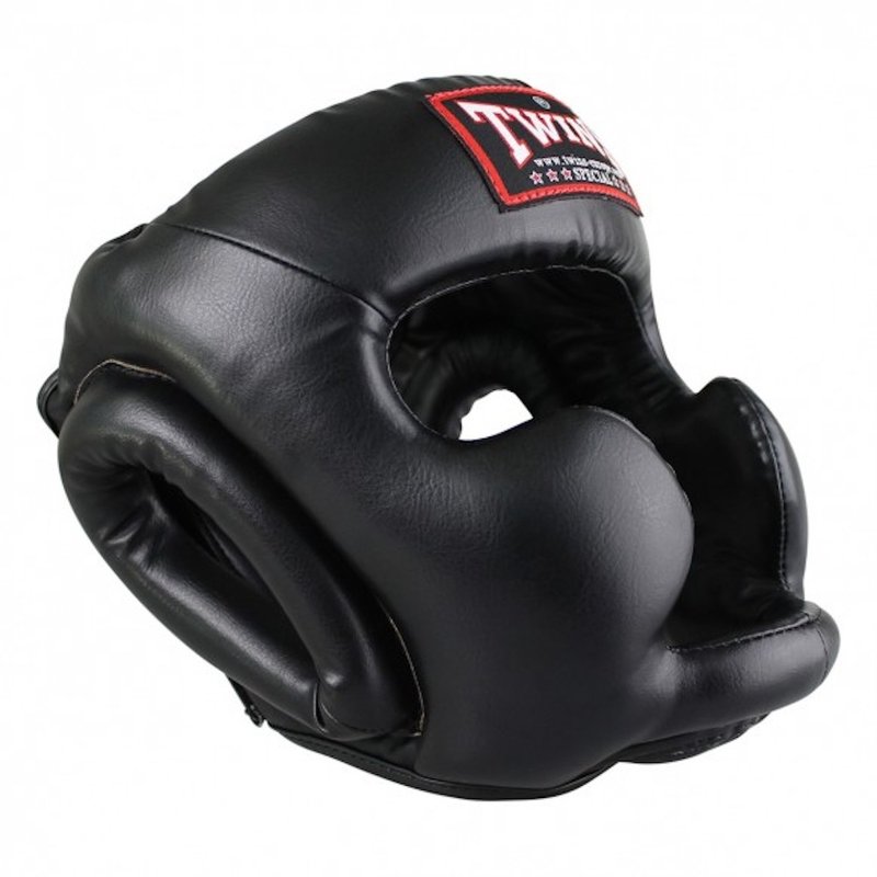 Twins Special Twins Head Protection Kopfschutz HGL 3 Black Martial Arts Protection