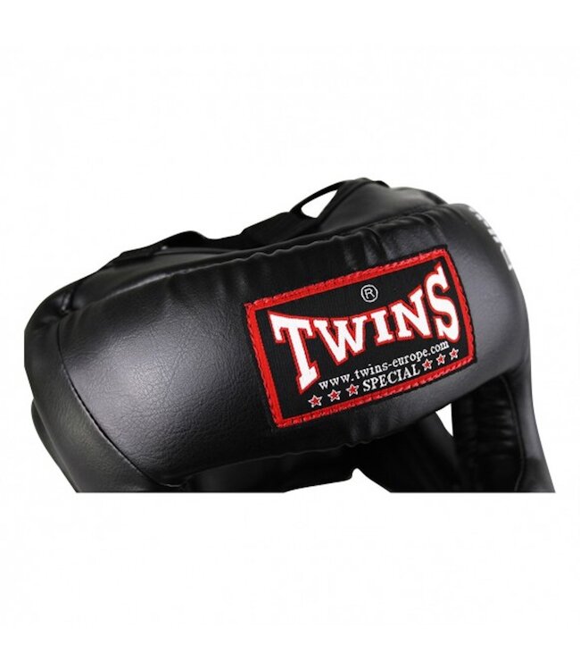 Twins Head Protection Headgear HGL 3 Black Martial Arts Protection