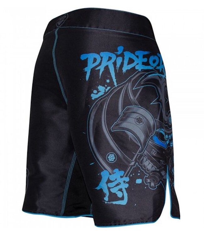 PRiDE oder DiE Fight Short Ronin Schwarz Blau
