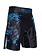 Pride or Die PRiDE oder DiE Fight Short Ronin Schwarz Blau