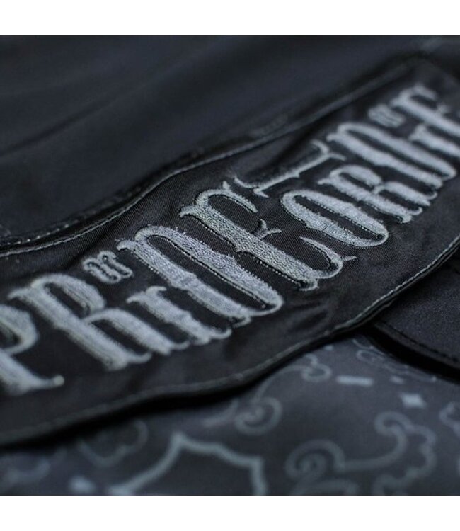 PRiDE of DiE MMA Fight Short Reckless Paisley Black