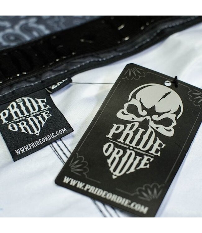 Pride or Die PRiDE of DiE MMA Fight Short Reckless Paisley Black