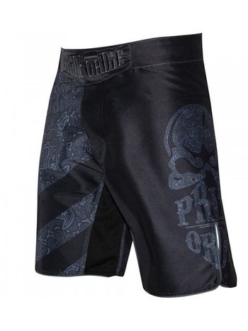 Pride or Die PRiDE of DiE MMA Fight Short Reckless Paisley Black