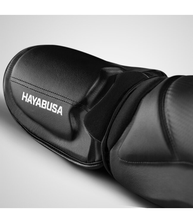 Hayabusa T3 Shin Guards Black – Premium Protection & Stability