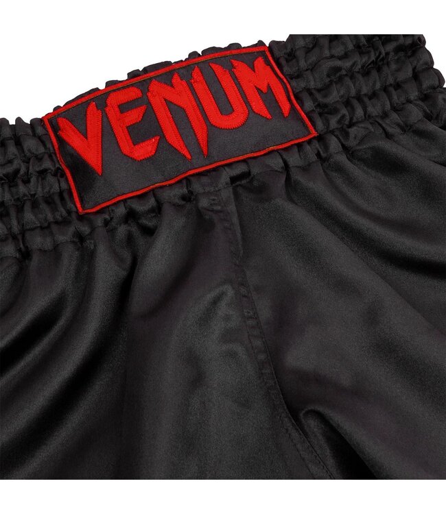 Venum Classic Muay Thai Kickboks Hose Schwarz Rot