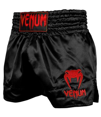 Venum Venum Classic Muay Thai Kickboks Broekjes Zwart Rood