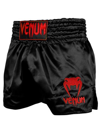 Venum Venum Classic Muay Thai Kickboks Broekjes Zwart Rood