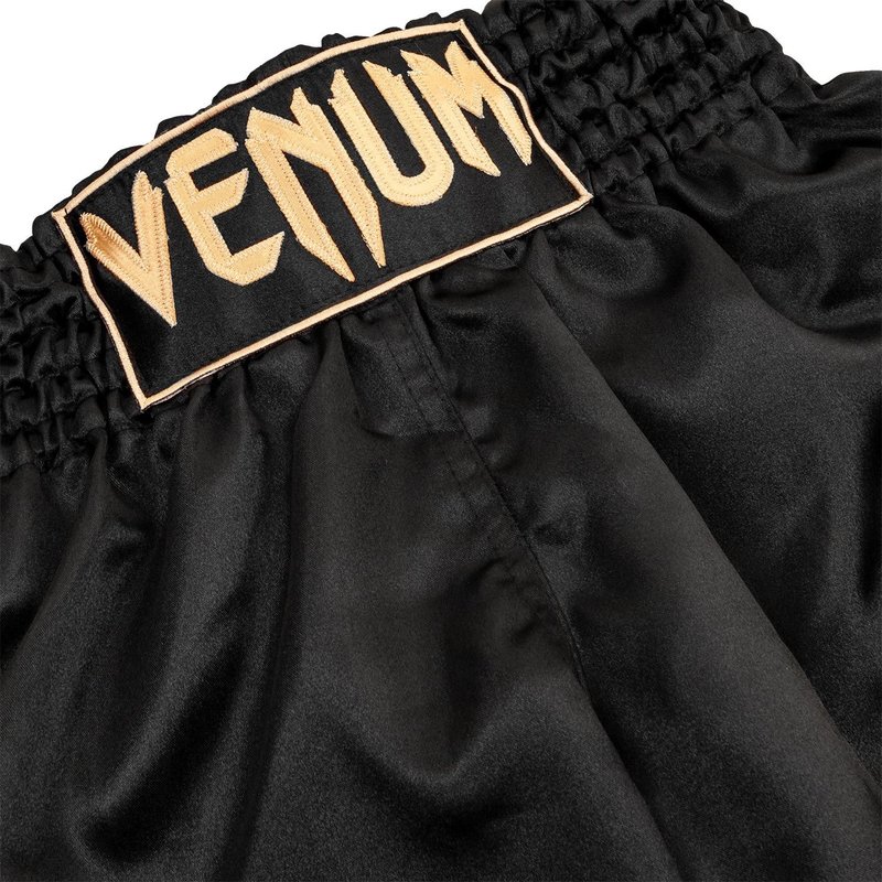 Venum Venum Classic Muay Thai Kickboxing Shorts Black Gold