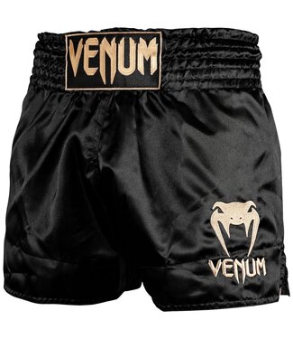 Venum Venum Classic Muay Thai Kickboks Broekjes Zwart Goud