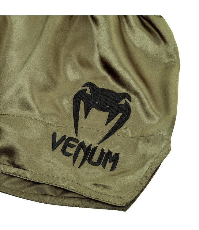 Venum Kickboxing Shorts Classic Muay Thai Shorts Khaki