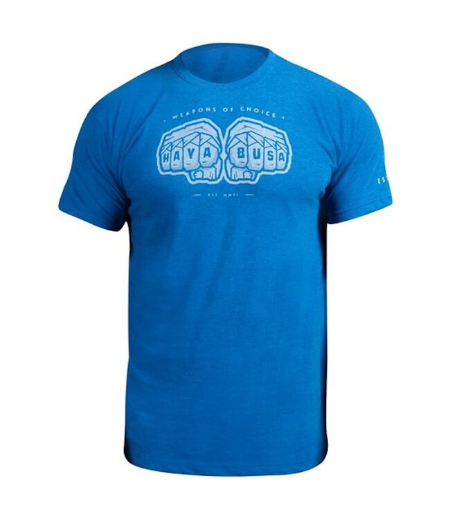 Hayabusa Weapons of Choice T-shirt Blau