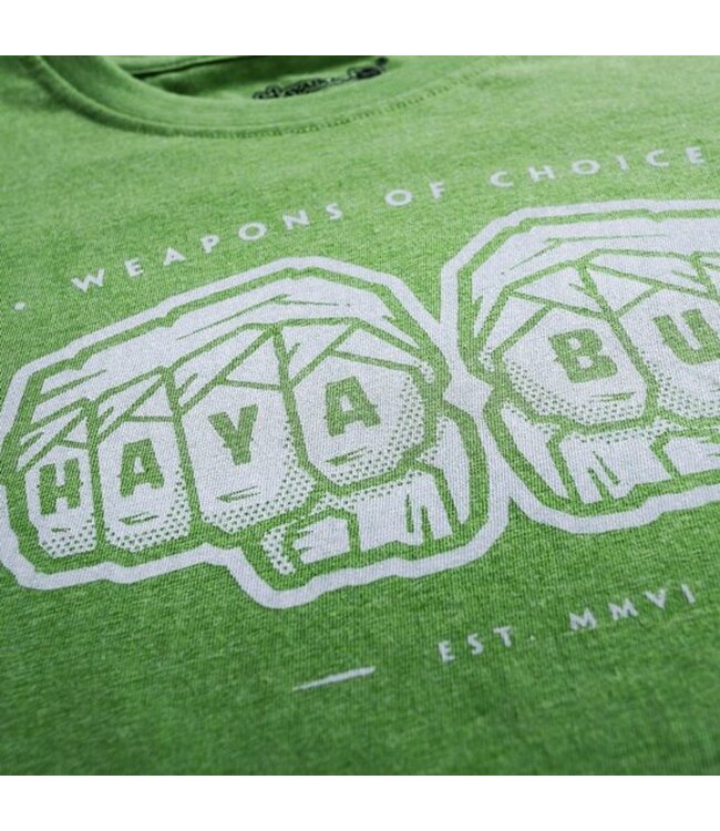 Hayabusa Weapons of Choice T-shirt Grün Fightshop DE