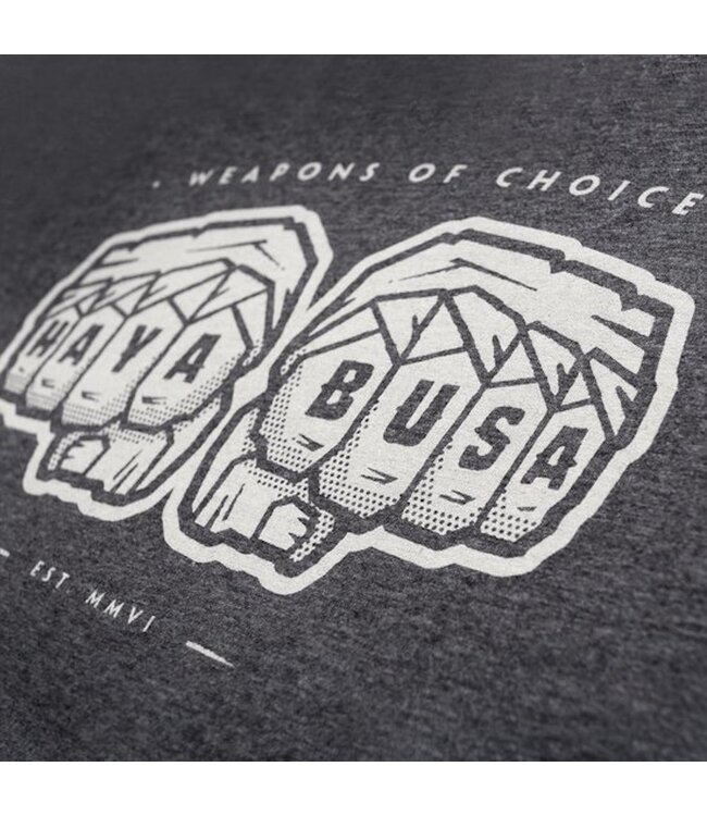 Hayabusa Weapens of Choice T-shirt Grijs Vechtsport Winkel Nederland