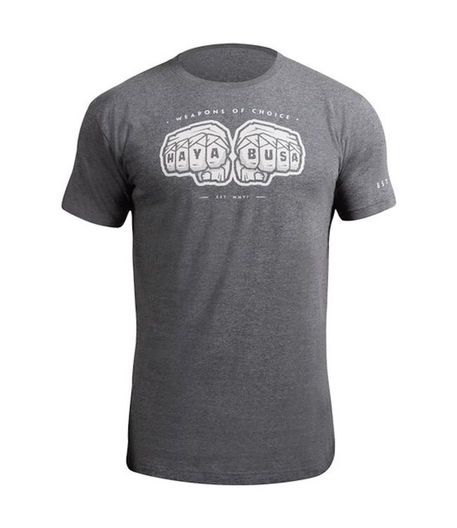 Hayabusa Weapons of Choice T Shirt Green Fightstore Europe - Copy