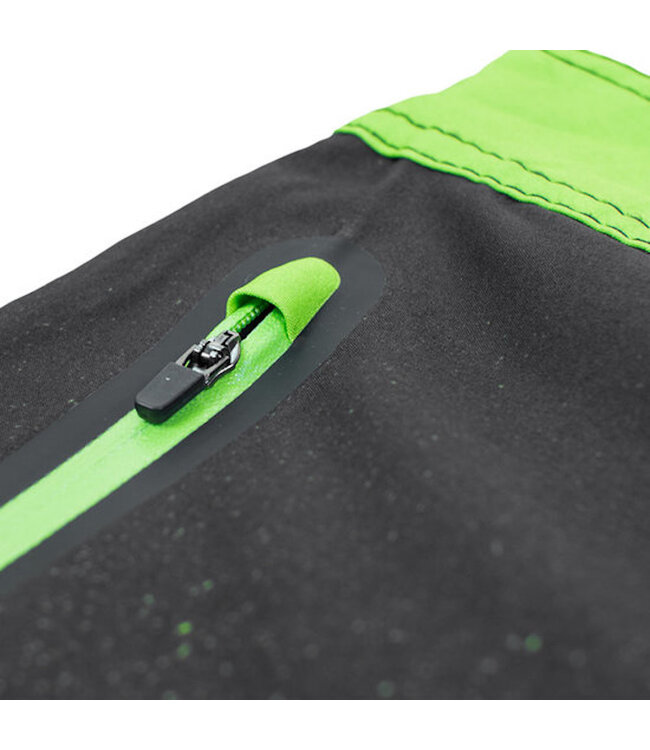 Bad Boy HI-TIDE Hybrid Zwem- Training Shorts Zwart Groen