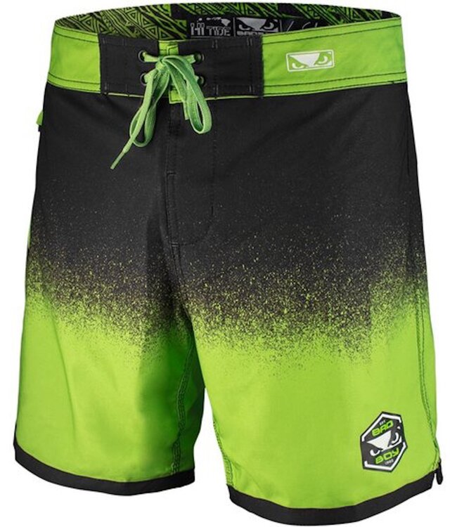 Bad Boy Bad Boy HI-TIDE Hybrid Swim- Shorts Training Black Green