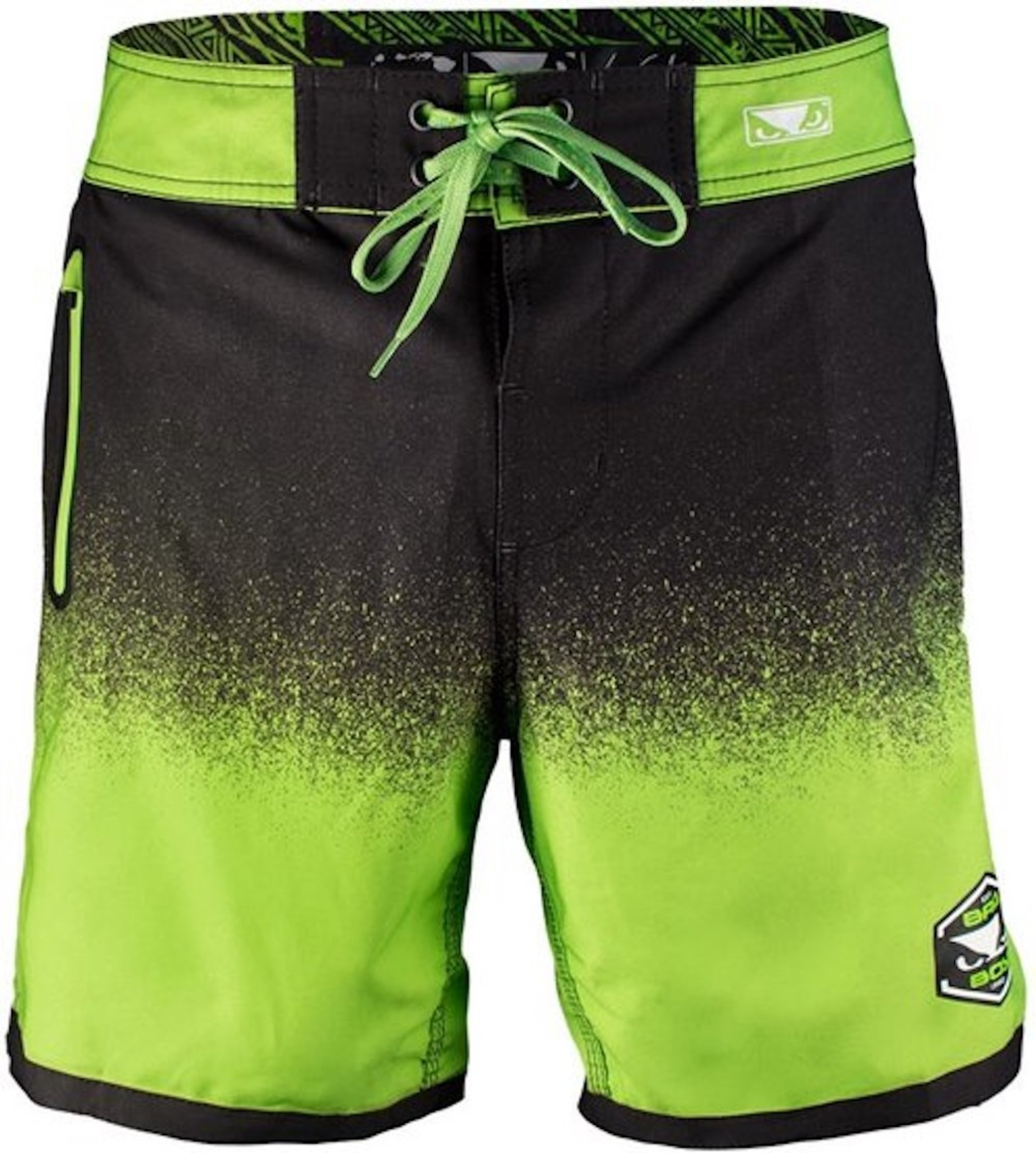 Bad Boy HI-TIDE Hybrid Swim- Shorts Training Black Green - FIGHTWEAR ...