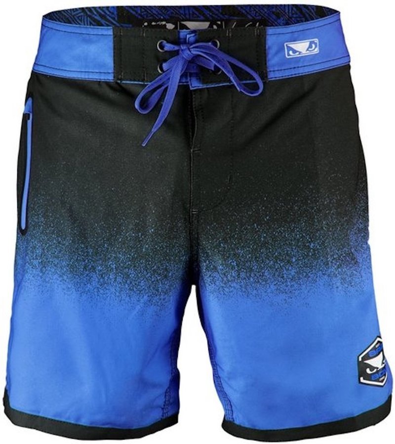 Bad Boy Bad Boy HI-TIDE Hybrid Bade- Training Shorts Schwarz Blau