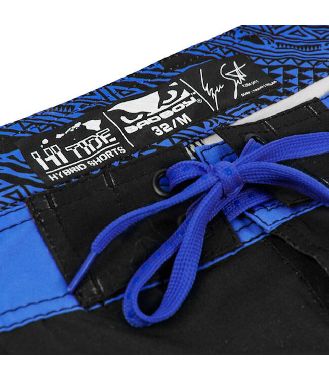 Bad Boy HI-TIDE Hybrid Bade- Training Shorts Schwarz Blau