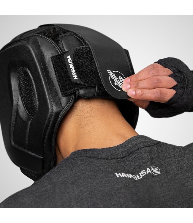 Hayabusa T3 Kopfschutz Headgear Schwarz Hayabusa Fightgear