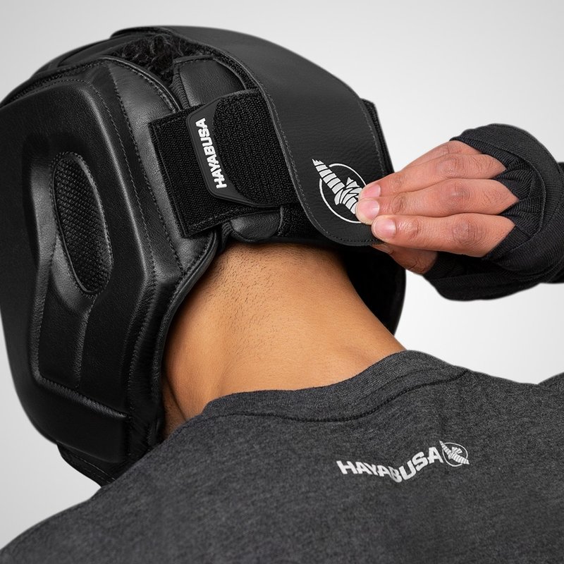Hayabusa Hayabusa T3 Kopfschutz Headgear Schwarz Hayabusa Fightgear