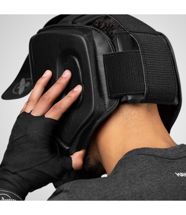 Hayabusa T3 Headgear Black | Sparring Boxing & MMA