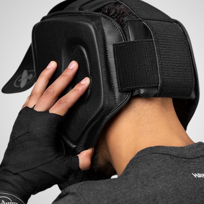 Hayabusa Hayabusa T3 Kopfschutz Headgear Schwarz Hayabusa Fightgear