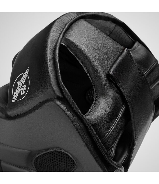 Hayabusa T3 Kopfschutz Schwarz | Sparring Boxen & MMA