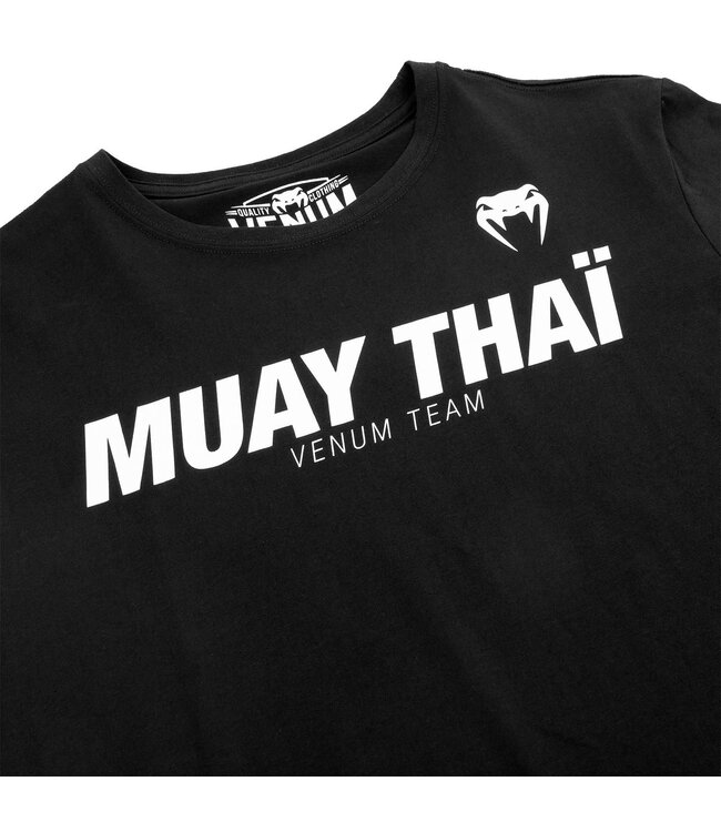 Venum MUAY THAI VT T-shirts Zwart Wit Kickboks Kleding